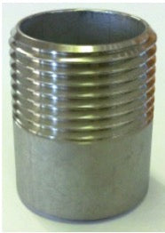BSP Toe Nipple *Stainless Steel 316*